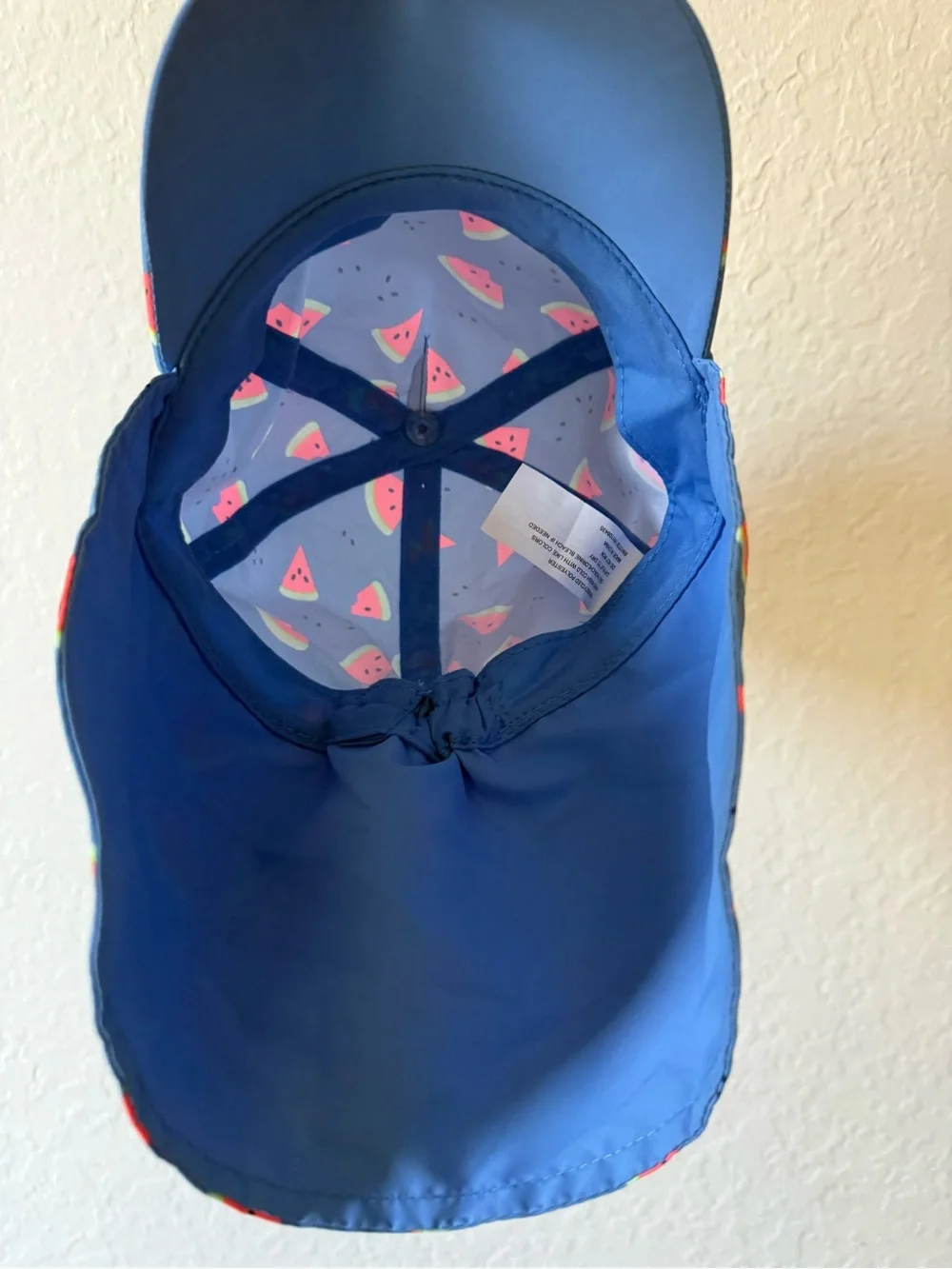 CAT AND JACK Baby Sun Hat with Watermelon Print - Blue